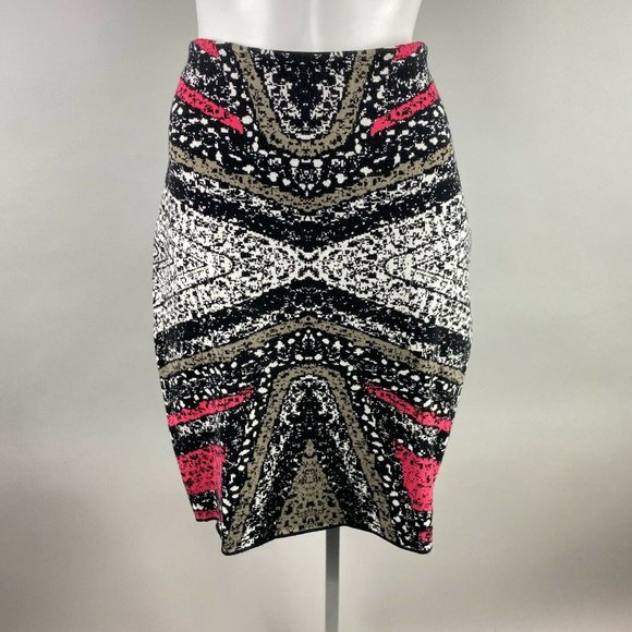 Diane Von Furstenberg Dresses & Skirts - Diane Von Furstenberg Renee Embellished Intarsia Knit Pencil Skirt Size Large